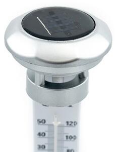 Grundig 89640 - Lampada solare a LED con termometro LED/1,2V 600 mAh IP44