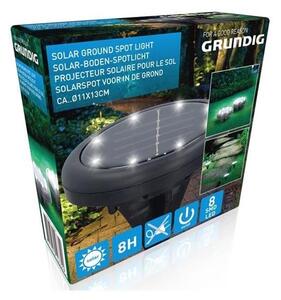 Grundig - Lampada solare LED 8xLED/1xAA 600 mAh