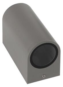 Applique da esterno PARETE 2xGU10/6W/230V IP54 grigia