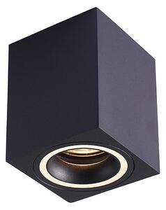 Faretto BIMA 1xGU10/25W/230V quadrato nero