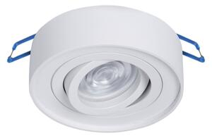 Faretto da incasso NUSA 1xGU5,3/MR16/50W/12V arrotondato bianco