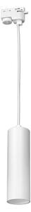 Lampadario su corda per sistema a binario PIPE 1xGU10/25W/230V bianco