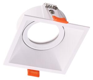 Faretto da incasso EYE 1xGU10/25W/230V quadrato bianco