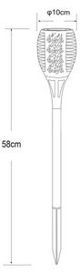 Globo 33077 - Lampada solare 36xLED/0,1W/1,2V IP44