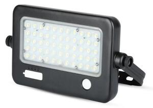 LED Faro solare dimmerabile con sensore LED/10W/3,7V 4000K IP65 + Porta USB