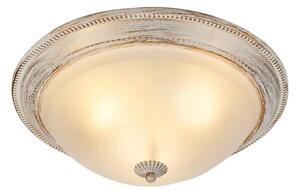 Brilagi - Plafoniera CLASSIC 3xE27/60W/230V color crema/patina