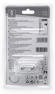 Aigostar - LED Luce notturna con sensore crepuscolare LED/1W/230V 6500K arrotondato