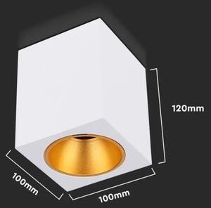 Luce Spot 1xGU10/35W/230V quadrato bianco
