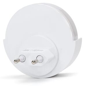 Aigostar - LED Luce notturna con sensore crepuscolare LED/1W/230V 6500K arrotondato