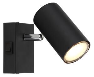 Globo 57911-1B - Faretto da parete ROBBY 1xGU10/25W/230V nero