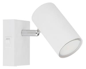 Globo 57911-1W - Faretto da parete ROBBY 1xGU10/25W/230V bianco