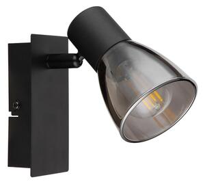 Globo 54307-1 - Faretto da parete CLAUDE 1xE14/40W/230V nero