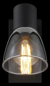 Globo 54307-1 - Faretto da parete CLAUDE 1xE14/40W/230V nero