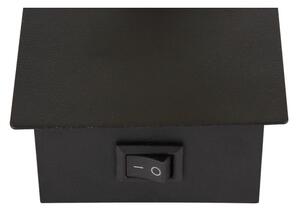 Globo 54307-1 - Faretto da parete CLAUDE 1xE14/40W/230V nero
