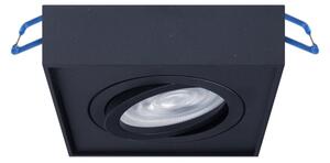 Faretto da incasso NUSA 1xGU5,3/MR16/50W/12V quadrato nero