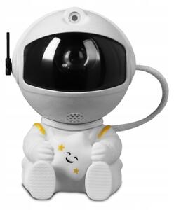 Proiettore LED RGB LED/5W/5V a forma di astronauta + telecomando