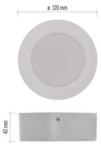 Plafoniera LED LED/9W/230V diametro 12 cm bianco