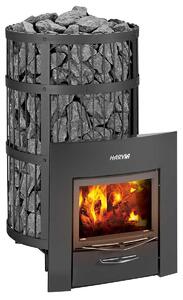 Stufa per sauna in legno Harvia Legend 300 Duo nera