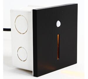 Emithor 70430 - Lampada LED per scale con sensore LINE LED/1W/230V nero