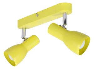 Luce Spot PICARDO 2xE14/40W/230V giallo