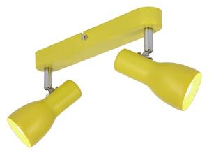 Luce Spot PICARDO 2xE14/40W/230V giallo