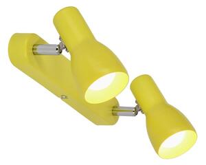 Luce Spot PICARDO 2xE14/40W/230V giallo