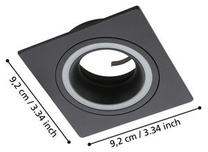 Eglo 900451 - Lampada da incasso CAROSSO 1xGU10/35W/230V antracite