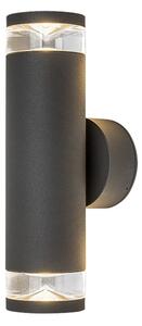Rabalux 77072 - Applique da esterno TORNIO 2xGU10/10W/230V IP54 antracite