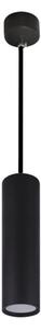 Lampadario a sospensione con filo KARADON 1xGU10/30W/230V 29 cm nero