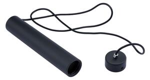 Lampadario a sospensione con filo KARADON 1xGU10/30W/230V 29 cm nero