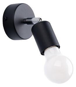 Sollux SL.1120 - Lampada da parete FORNES 1xE27/60W/230V nero