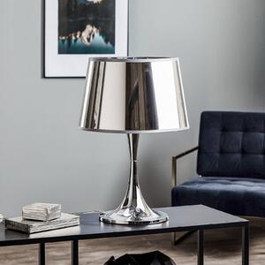 Ideallux Lampada da tavolo London Cromo altezza 48,5 cm