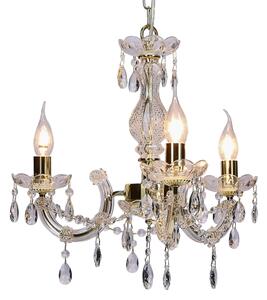 Lampadario a sospensione con catena MARIA TERESA 3xE14/40W/230V