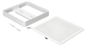Plafoniera LED SIGARO SQUARE LED/18W/230V 4000K IP40