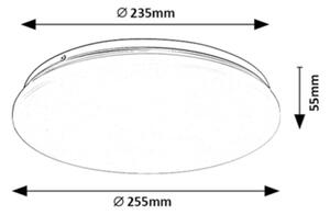 Rabalux 71104 - Plafoniera LED VENDEL LED/12W/230V 4000K 25 cm