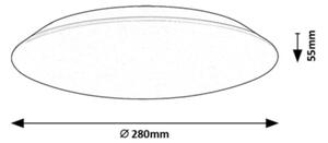 Rabalux 71123 - Plafoniera LED RORIK LED/18W/230V 4000K 28 cm