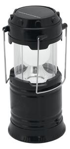 LED Lampada solare portatile LED/1200mAh nera