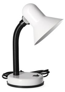 Lampada da tavolo SMIESZEK 1xE27/40W/230V bianco