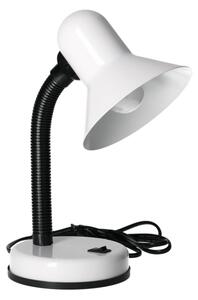 Lampada da tavolo SMIESZEK 1xE27/40W/230V bianco