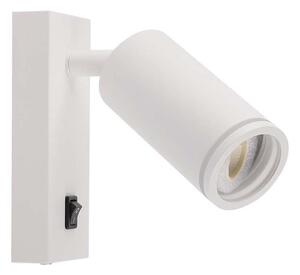 Faretto da parete con interruttore 1xGU10/35W/230V bianco