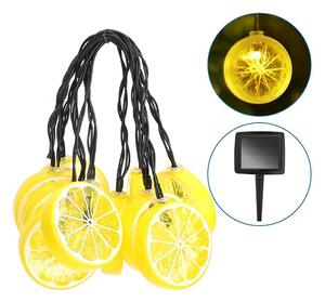 Aigostar - Catena solare LED 10xLED/3,8m IP44 bianco caldo