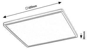 Rabalux 2291 - Plafoniera LED RGB dimmerabile RASMUS LED/22W/230V + telecomando