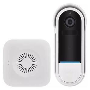 Campanello video wireless GoSmart 5V 3xAA IP65 Wi-Fi Tuya con sensore movimento