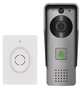 Campanello video wireless GoSmart 12V 3xAA IP44 Wi-Fi Tuya con sensore movimento