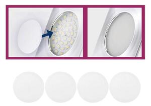 Briloner 7224-040 - SET 4x Diffusore per luci da incasso diametro 69 mm