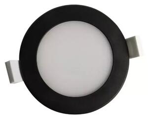 Lampada LED da incasso per bagni LED/7W/230V 4000K nero IP44