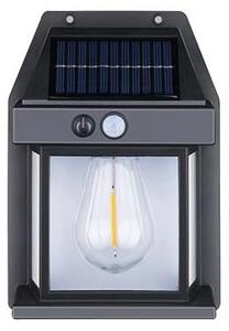 Lampada da parete solare a LED per esterni con sensore LED/1W/3,7V 1200 mAh IP65