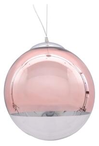 Lampada sfera vetro oro rosa IBIZA D30