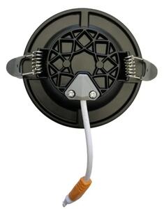Lampada LED da incasso LED/7,5W/230V 4000K nero/oro
