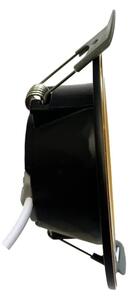 Lampada LED da incasso LED/7,5W/230V 4000K nero/oro